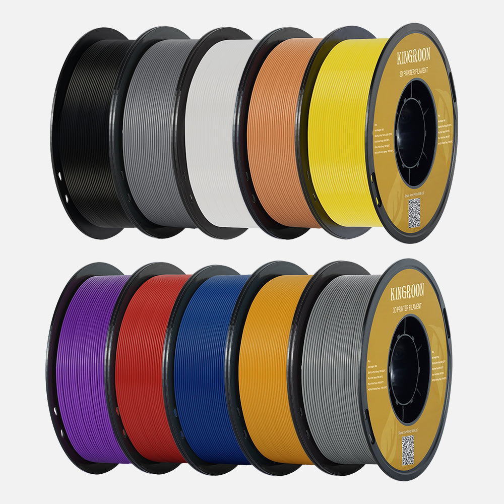 KINGROON Multicolor PLA Basic 3D Printer Filament-Kingroon 3D