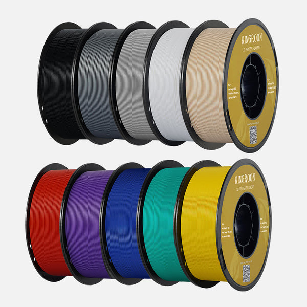 KINGROON Multicolor PLA Plus(PLA+) Basic 3D Printer Filament