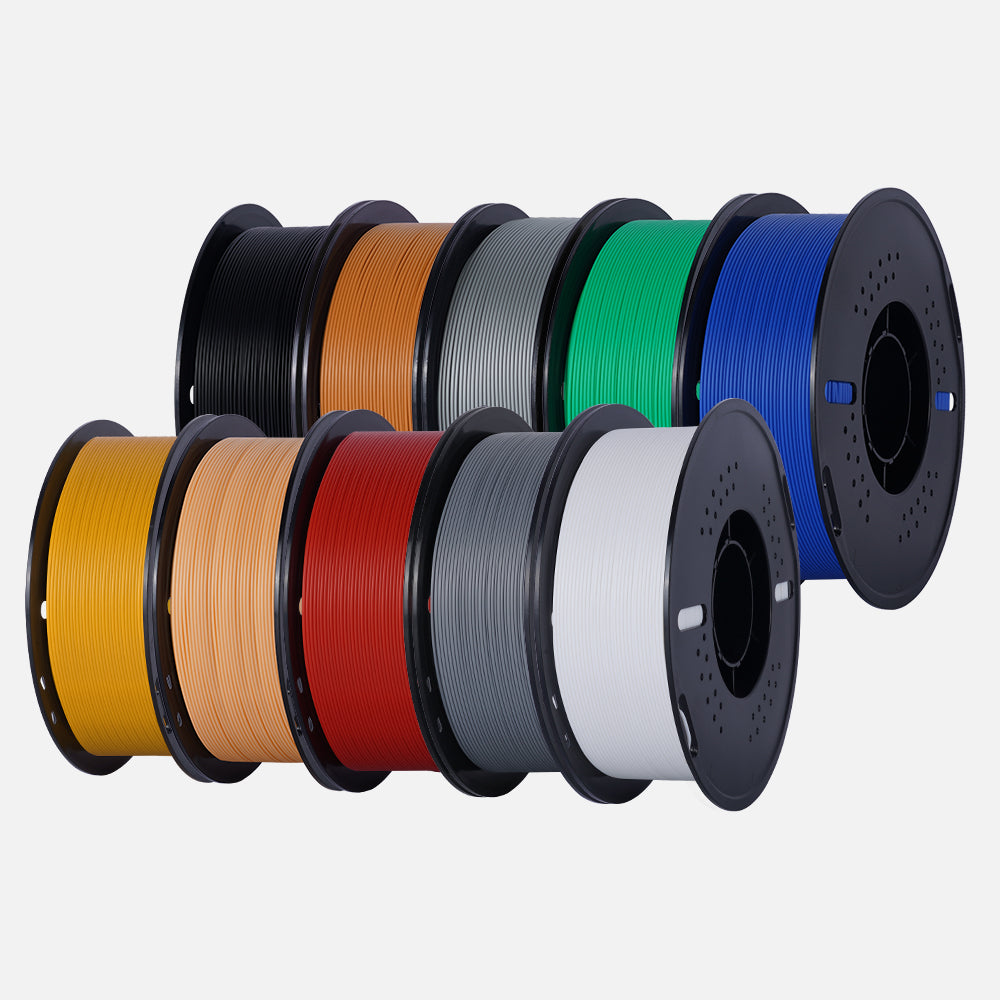 10KG Black/Mixed Color PLA/Mixed Color PETG Filament 1.75mm/KP3S Pro V2 for The US-3D Print Material-Kingroon 3D