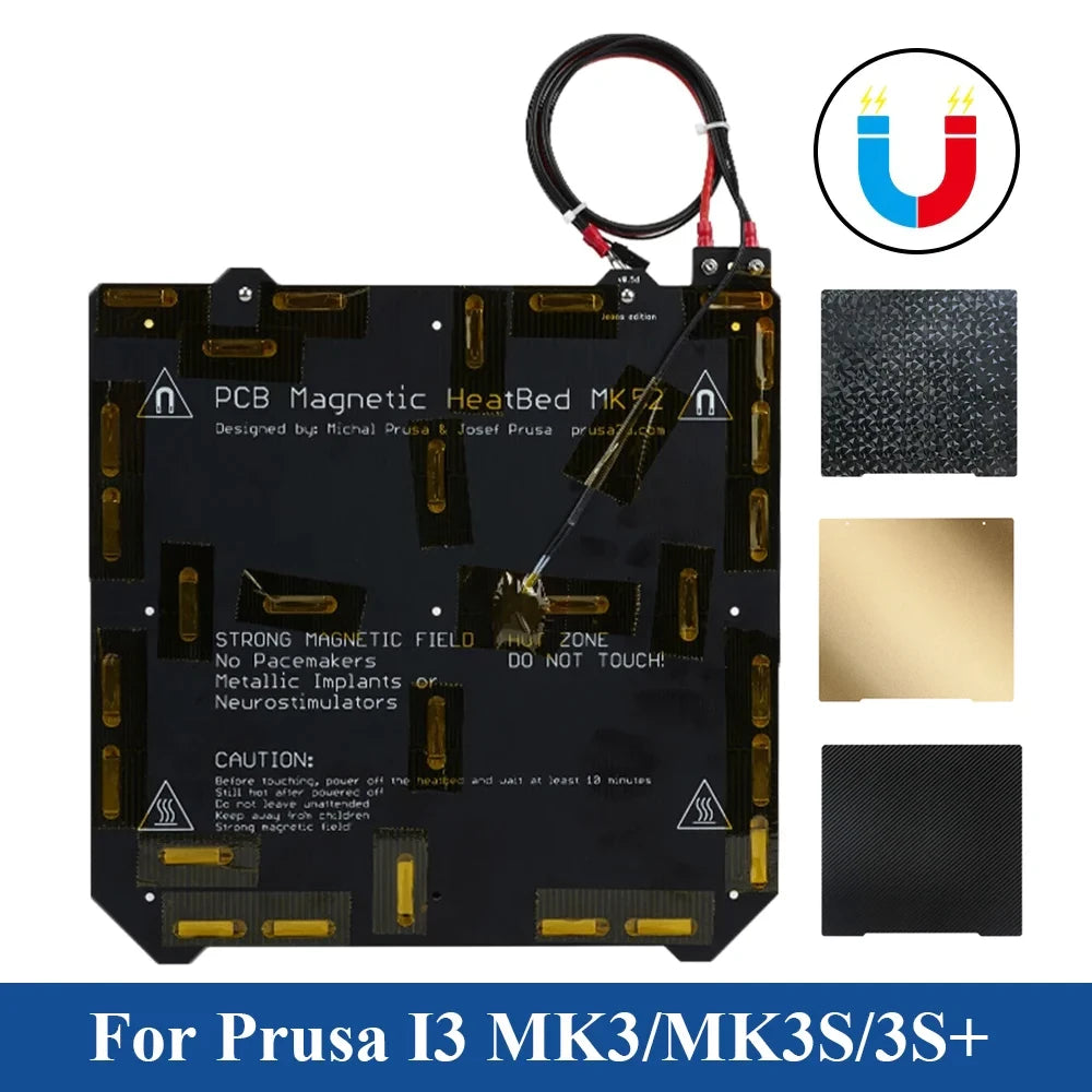 3D Printer PCB Heated Bed 24V 220W For Prusa i3 MK3S MK52 Hot Bed Plate-3D Printer Accessories-Kingroon 3D