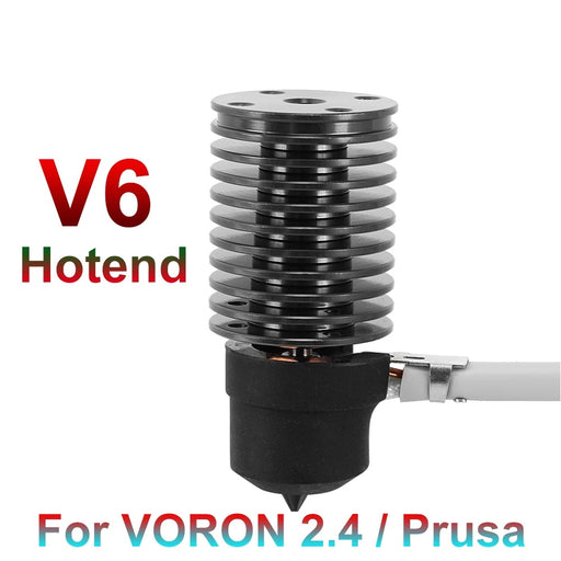 For Voron 0.1/0.2/2.4 Hot End E3D V6 Hotend V6 Bimetal Throat Ceramic Heating Core Print Head-3D Printer Accessories-Kingroon 3D