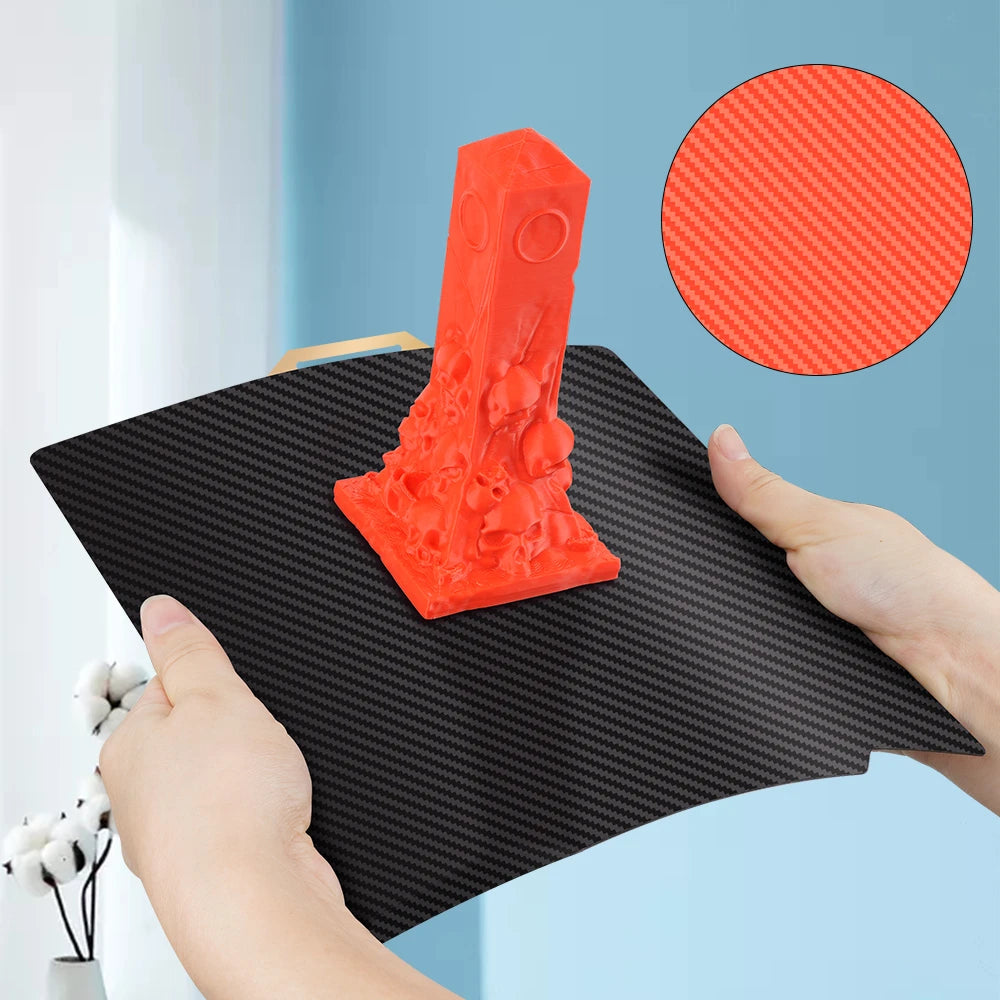 PET PEI Sheet 257x257mm Build Plate For Bambu Lab P1P