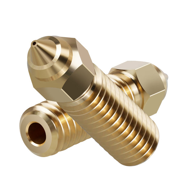 For Creality K1 Volcano Brass Nozzle M6 Thread 0.2/0.4/0.6/0.8mm For 1.75mm Filament For K1/K1Max/ Vyper/ Sidewinder-3D Printer Accessories-Kingroon 3D