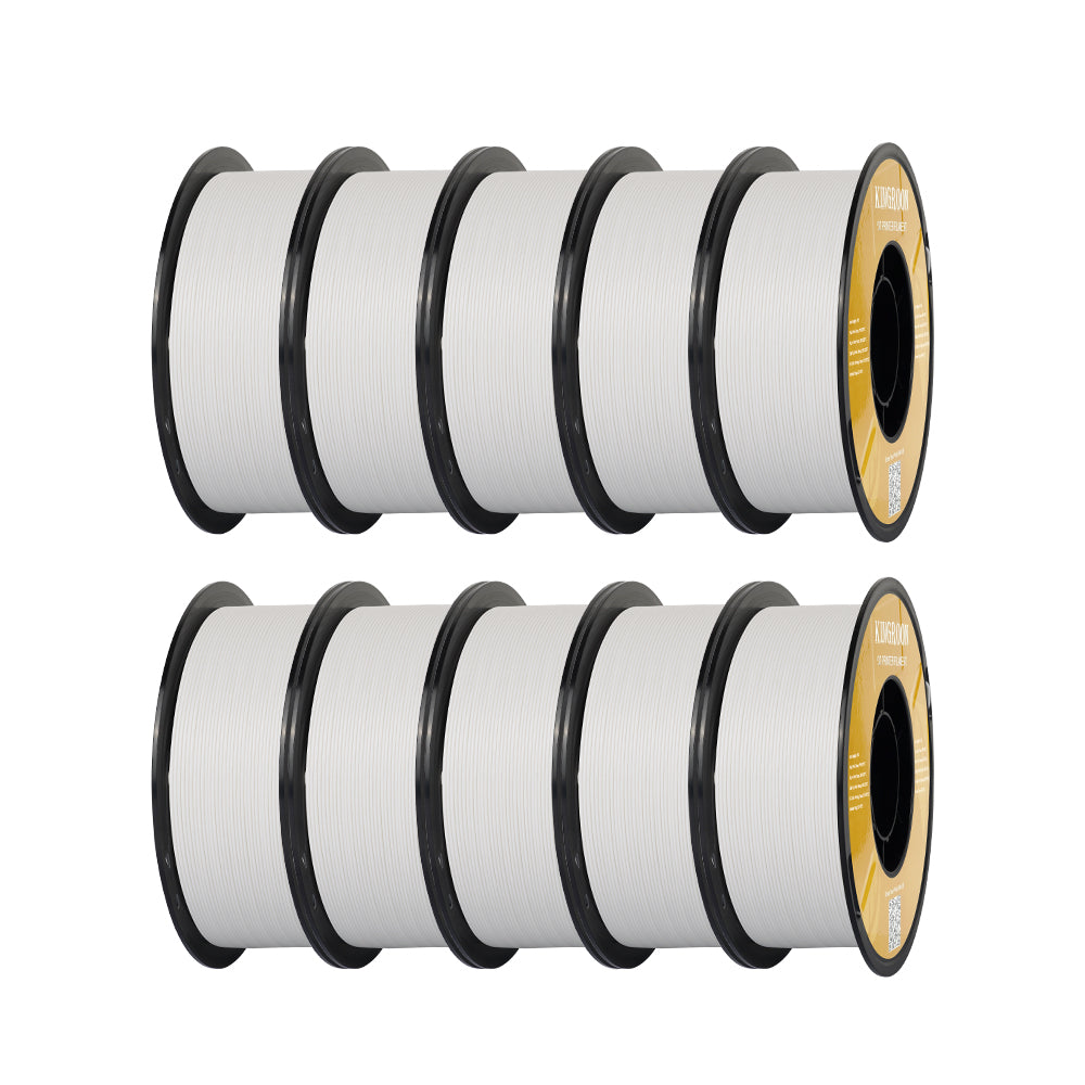 KINGROON PLA White Matte 3D Printer Filament-PLA-Kingroon 3D