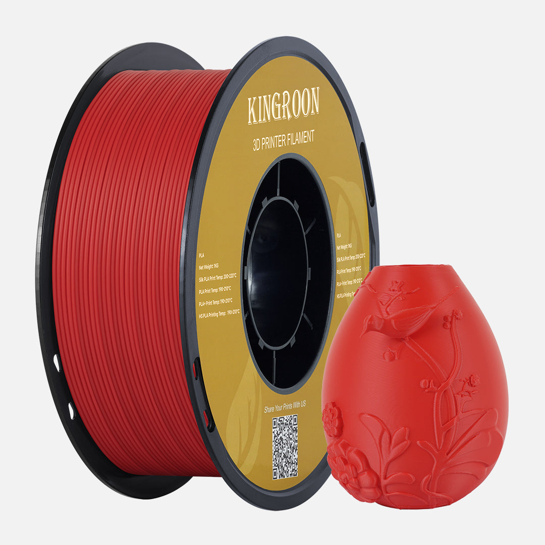 10KG Matte PLA Filament 1.75mm-Kingroon 3D