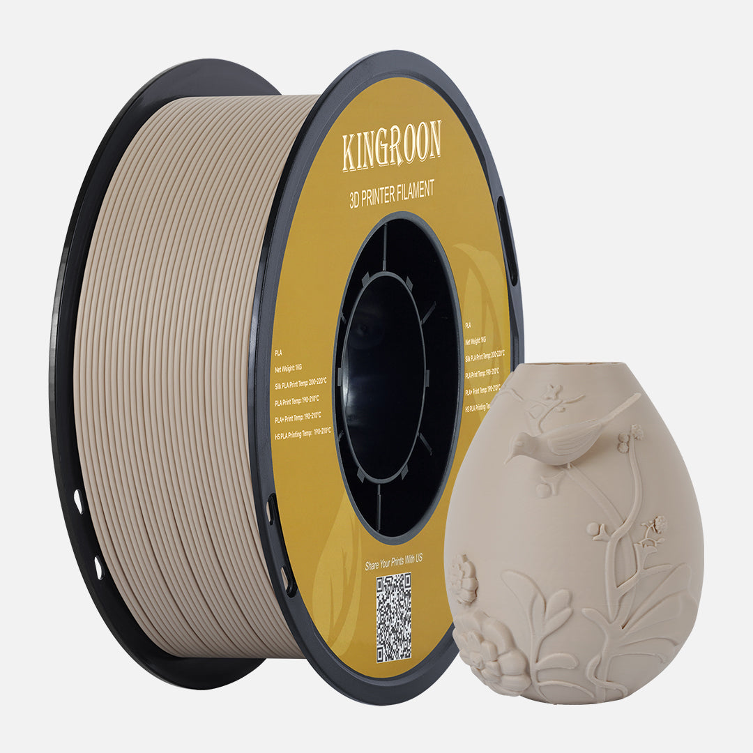 10KG Matte PLA Filament 1.75mm-Kingroon 3D