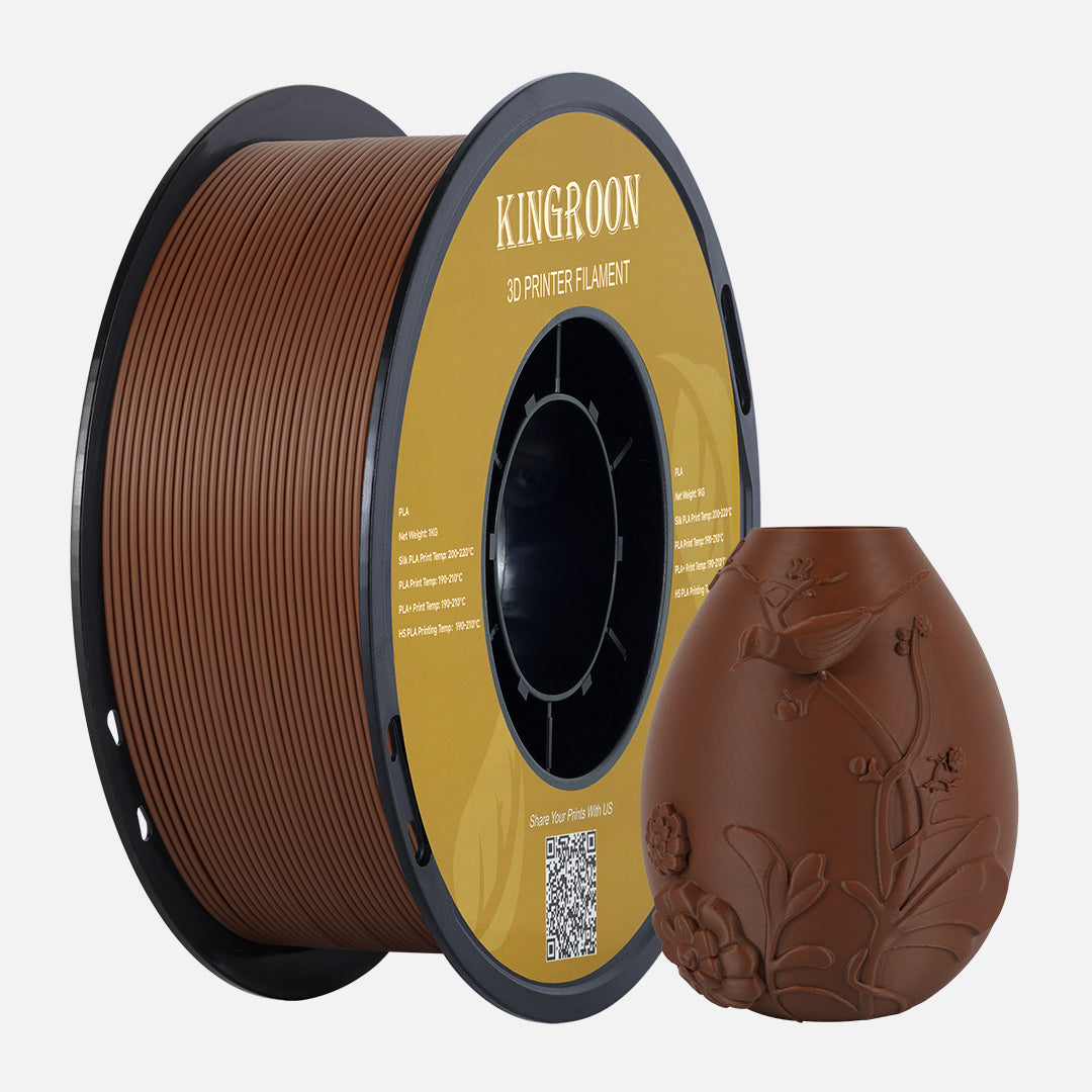 キングダム1-75 marron 10KG Matte PLA Filament 1.75mm