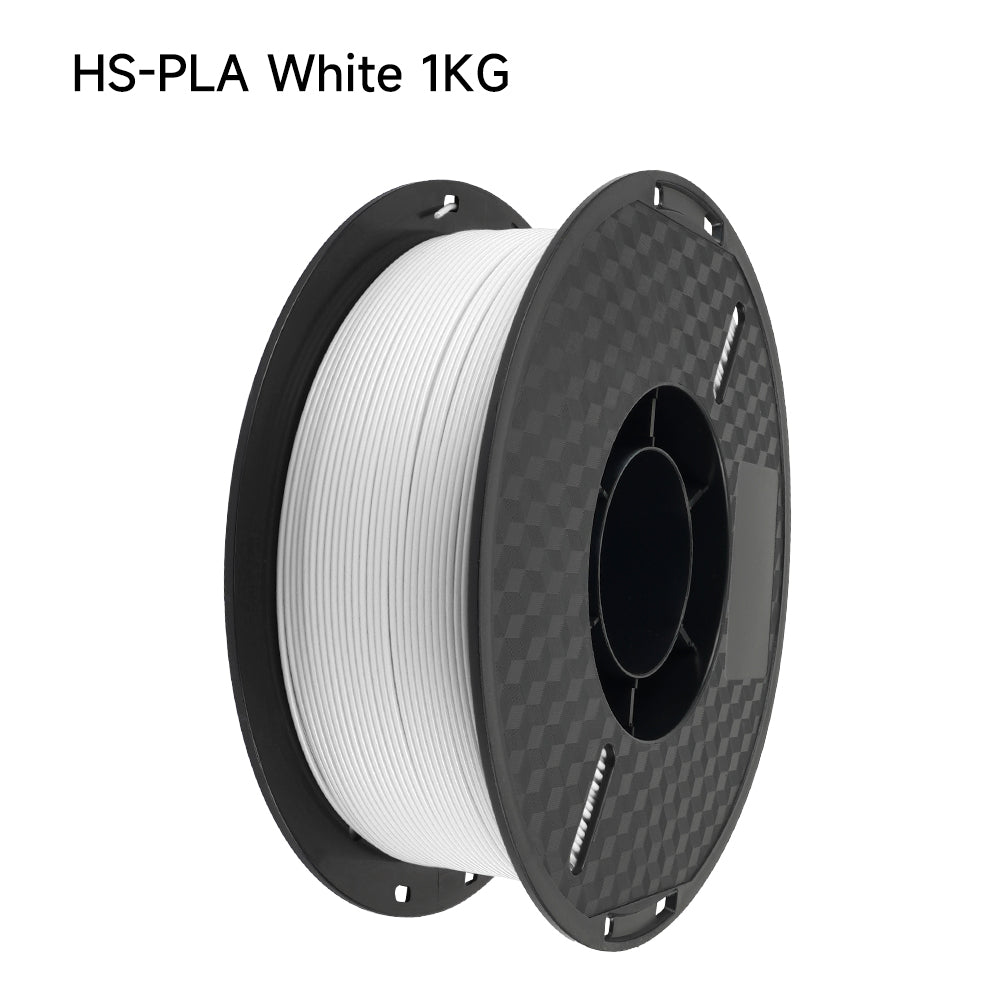 Kingroon RAPID PLA Filament White 2KG — Black (2kg) by Kingroon