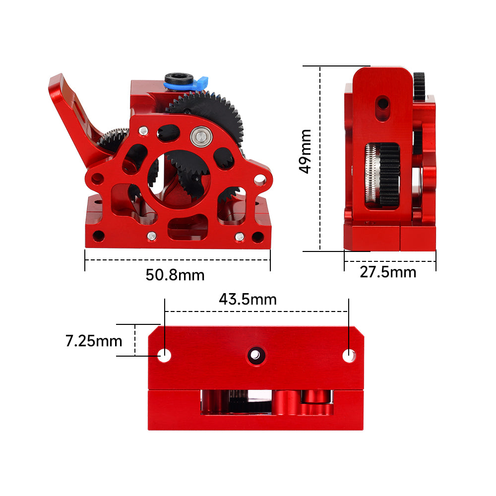 dual gear extruder HGX-LITE-Extruder, Dual Gear Extruder-Kingroon