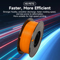 10kg HS-PETG High-Speed 3D Printing Filament, 1.75mm, High Precision, No Bubbles, No Blockage, Low Shrinkage, Compatible with Creality, Bambu Lab, VORON, Anycubic, 1kg Spool-3D Print Material-Kingroon 3D