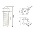 Hardened steel crater nozzle For Anycubic Kobra 2-3D Printer Accessories-Kingroon 3D