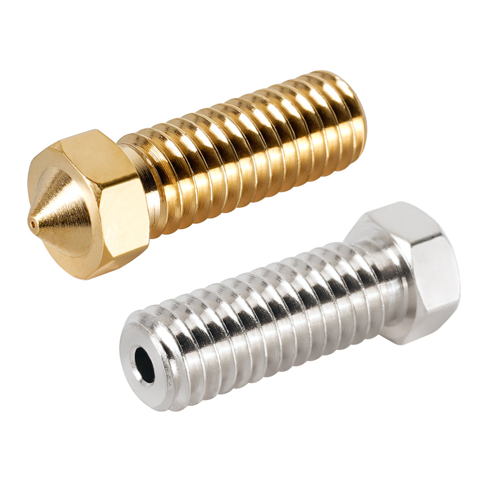 E3D Volcano Stainless Steel Nozzles Brass M6 Thread 3D Printer Hotend Nozzle 0.2mm-1.2mm For 1.75mm Filament-3D Printer Accessories-Kingroon 3D