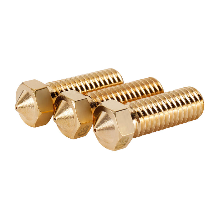 E3D Volcano Stainless Steel Nozzles Brass M6 Thread 3D Printer Hotend Nozzle 0.2mm-1.2mm For 1.75mm Filament