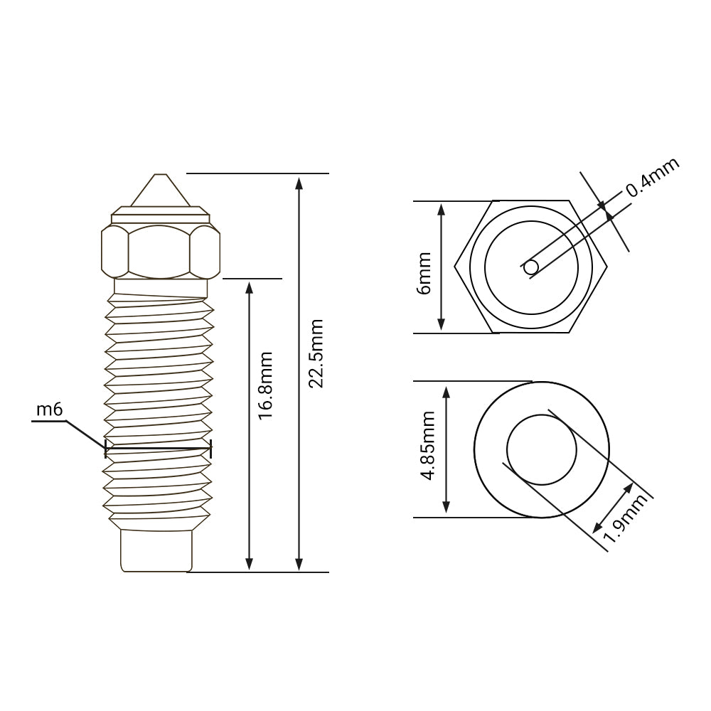 High-Performance Nozzles for Neptune 4 Plus/Max - Precision 3D Printing Accessories-3D Printer Accessories-Kingroon 3D