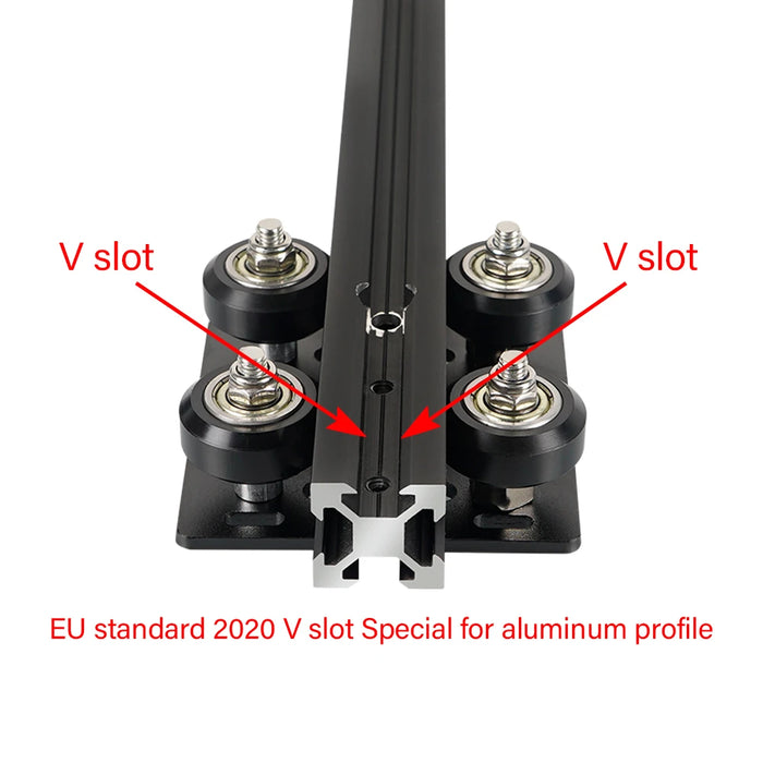 2020/2040 V-slot Aluminum Profiles Wheels 3D Printer Parts For Openbuilds V Gantry Plat Special Slide Plate Pulley