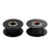2pcs GT2 Idler Pulley For 3D Printer Parts Aluminum 2GT Timing Pulley 16 20 Tooth Black Pulleys