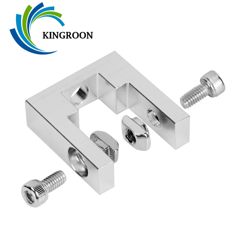 2020 2040 Aluminum Alloy Profile Fixing Block 3D Printer Part for MGN12 Linear Guide Rail Fixed Block for Ender 3-3D Printer Accessories-Kingroon 3D