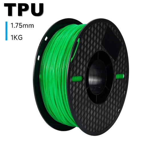【2KG Pack】Green TPU 3D Printer Filament (FRESH)-3D Print Material-Kingroon 3D