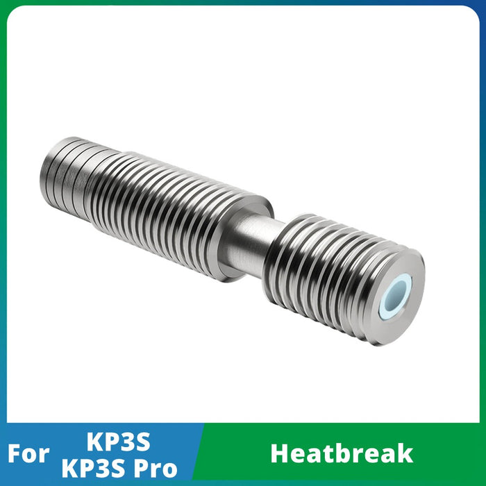 Original Heatbreak & Stainless Steel Throat for Kingroon KP3S/KP3S Pro/KP3S Pro S1/Kingroon KP5L 3D printer.