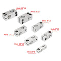 Cross optical axis mount Smooth Rod fixing Block Optical axis Aluminum Block Smooth Rod fix mount-3D Printer Accessories-Kingroon 3D