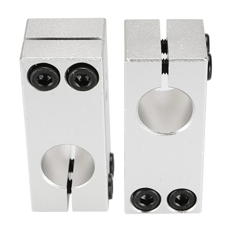 Cross optical axis mount Smooth Rod fixing Block Optical axis Aluminum Block Smooth Rod fix mount-3D Printer Accessories-Kingroon 3D