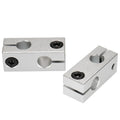 Cross optical axis mount Smooth Rod fixing Block Optical axis Aluminum Block Smooth Rod fix mount-3D Printer Accessories-Kingroon 3D