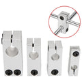 Cross optical axis mount Smooth Rod fixing Block Optical axis Aluminum Block Smooth Rod fix mount-3D Printer Accessories-Kingroon 3D