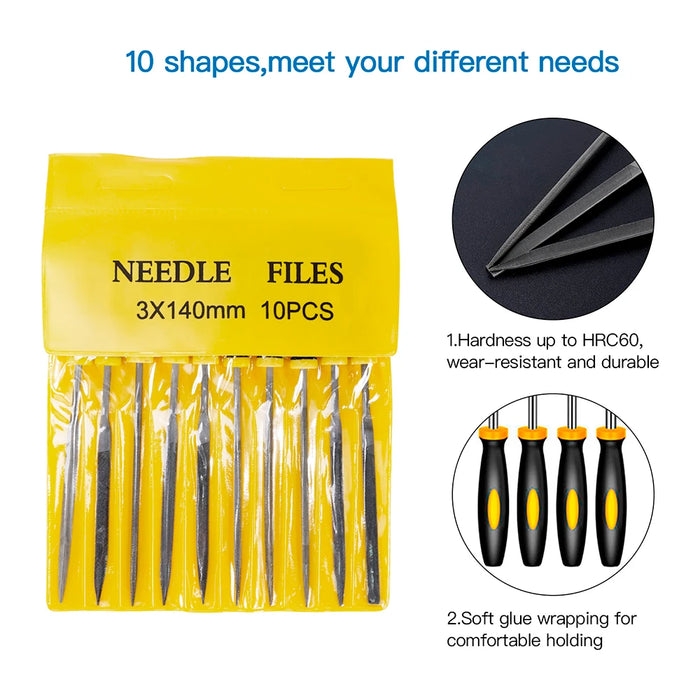 Engraving File Needle Deburring Tool Kit Sanding Tools for 3D Prints Cutter Scraper