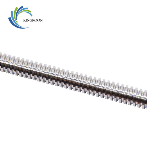 Lead 2mm Trapezoidal Screw Without Copper Nut T8 Lead Screw 100/150/200/250/300/330/350/400/500mm-3D Printer Accessories-Kingroon 3D
