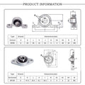 T8 Lead Screw Nut Mount Lead 8MM OD 8MM Pitch 2MM T8 Nut Conversion Seat 3D Printer Part T8 Nuts Bracket Aluminum Block