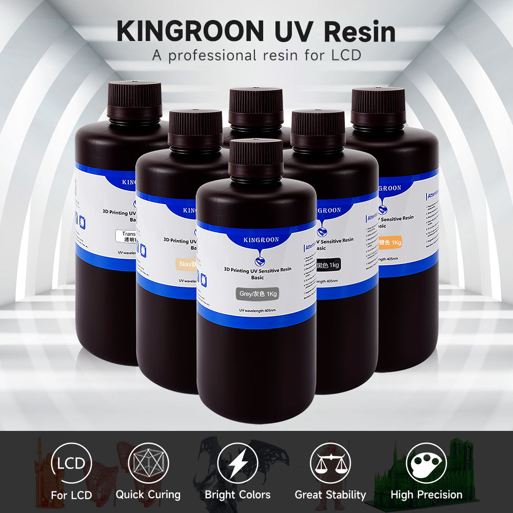 KINGROON Standard 3D Printer UV Resin-3D Print Material-Kingroon 3D