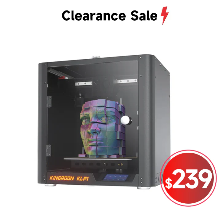 Kingroon KLP1 CoreXY Printer & Kingroon KP3S Pro V2(Clearance Sale) Canada In Stock-3D Printers-Kingroon 3D