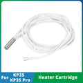 KINGROON KP3S/KP3S Pro Heater Cartridge 24V 50W 6*20mm Heating Tube 1M White Cable 1/2PC