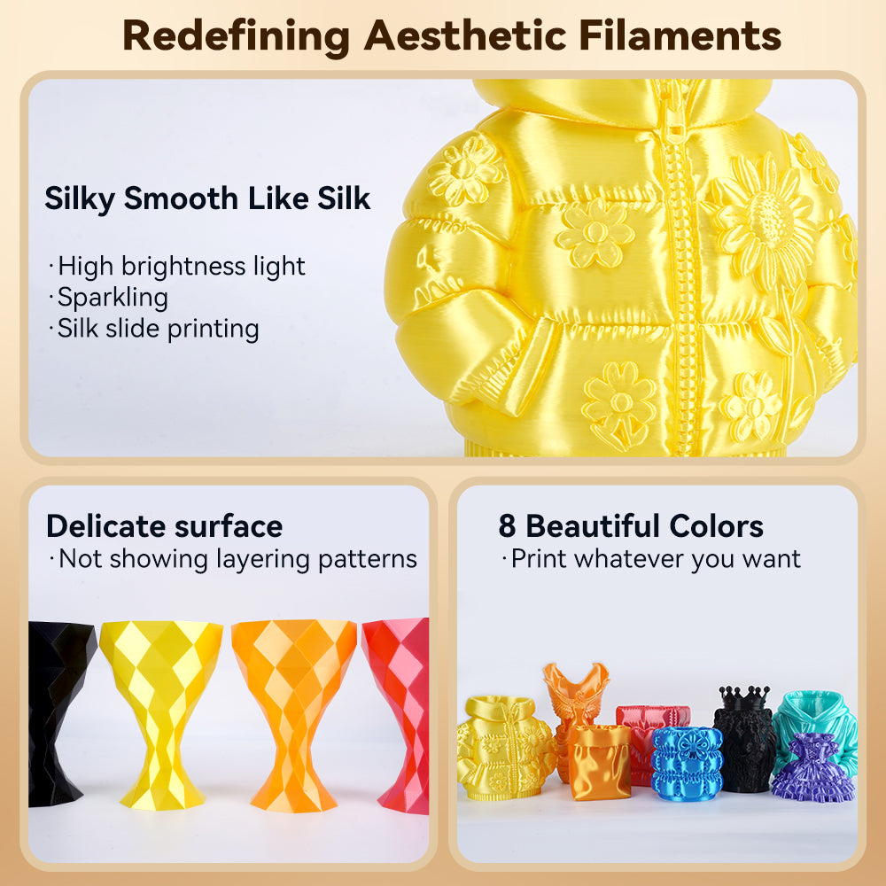 KINGROON Silk Single Color PLA-PLA Silk-Kingroon 3D