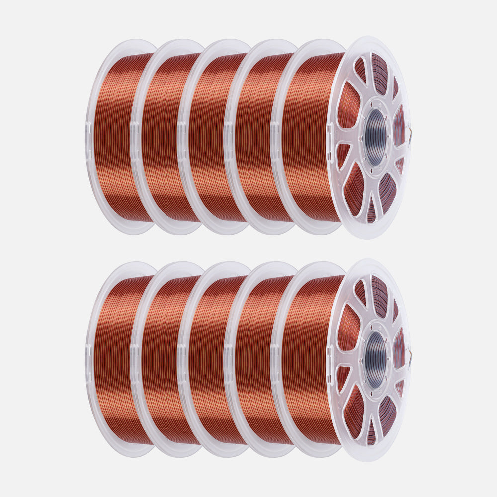 🔥Rainbow / Silk Multicolor PLA 3D Printing Filament-PLA Silk-Kingroon 3D
