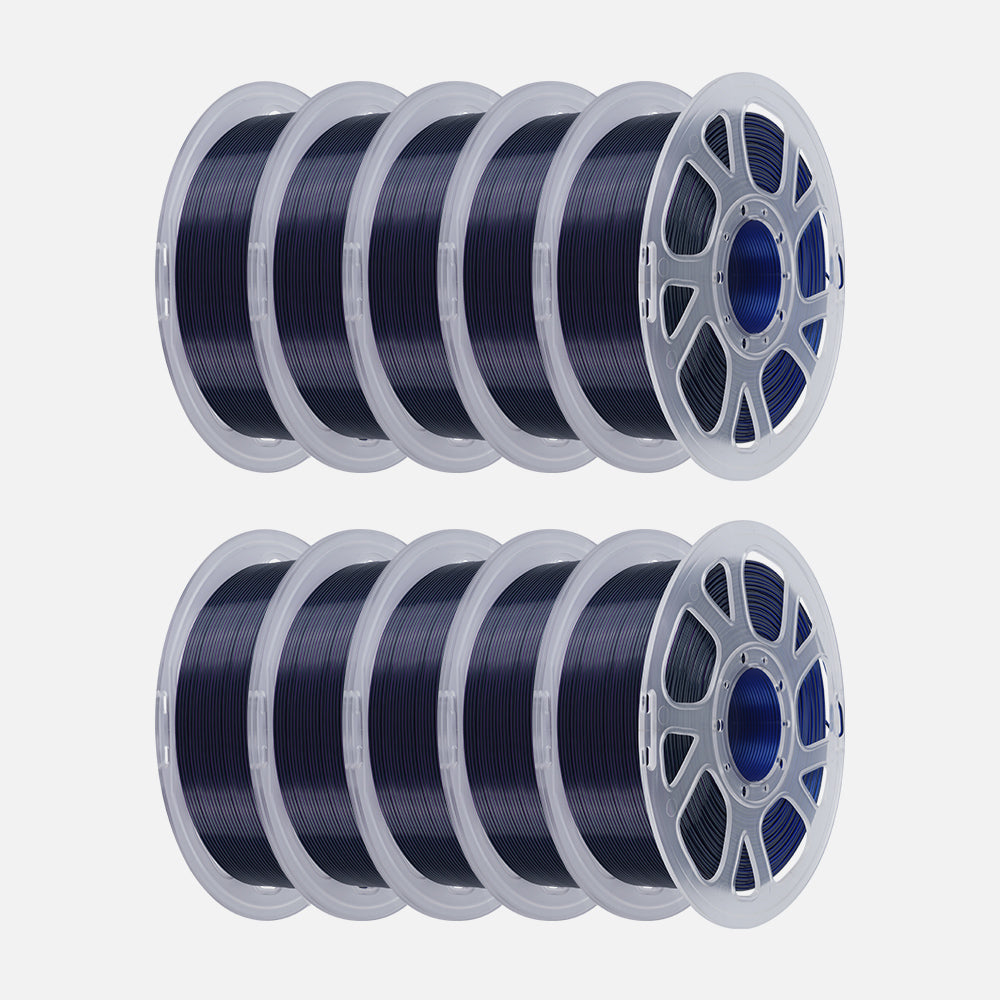 🔥Rainbow / Silk Multicolor PLA 3D Printing Filament-PLA Silk-Kingroon 3D