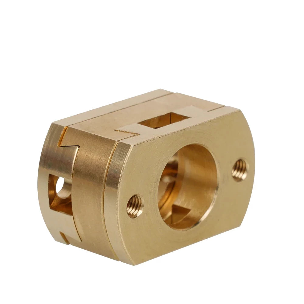 18mm Oldham Coupling Brass T8 Z-Axis Screw Coupler-Kingroon 3D