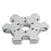 3D Printer Efforter Aluminum Metal Extruder Hotend Fisheye Efforter M4 for Delta Kossel Fisheye Effector Aluminum Block