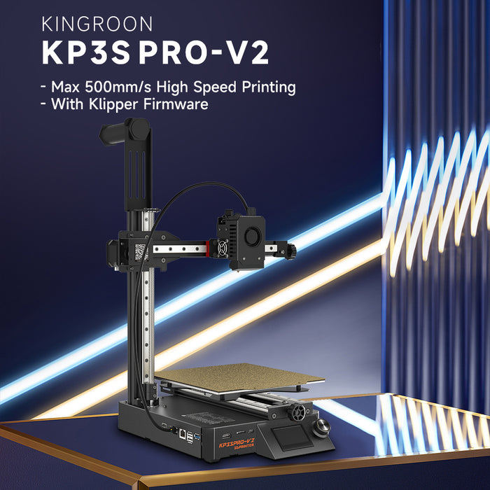 Kingroon KP3S Pro V2 - Klipper Firmware Installed
