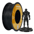 Kingroon PLA Carbon Fiber Black Filament, 1.75mm 3D Printer Filament, 1KG Spool-3D Print Material-Kingroon 3D