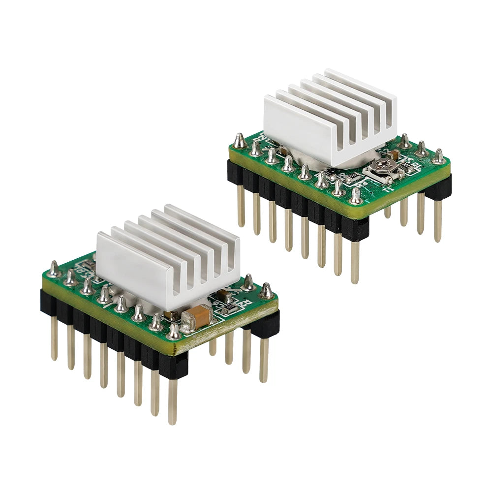 A4988 Stepper Motor Drivers with Heatsink For SKR V1.3 1.4 GTR V1.0 MKS GEN V1.4 board-3D Printer Accessories-Kingroon 3D