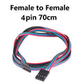 5PCS/lot Dupont Cables 70cm Jumper Wires Male to Female Female to Female 2Pin 3Pin 4Pin 3D Printer Parts Copper-3D Printer Accessories-Kingroon 3D