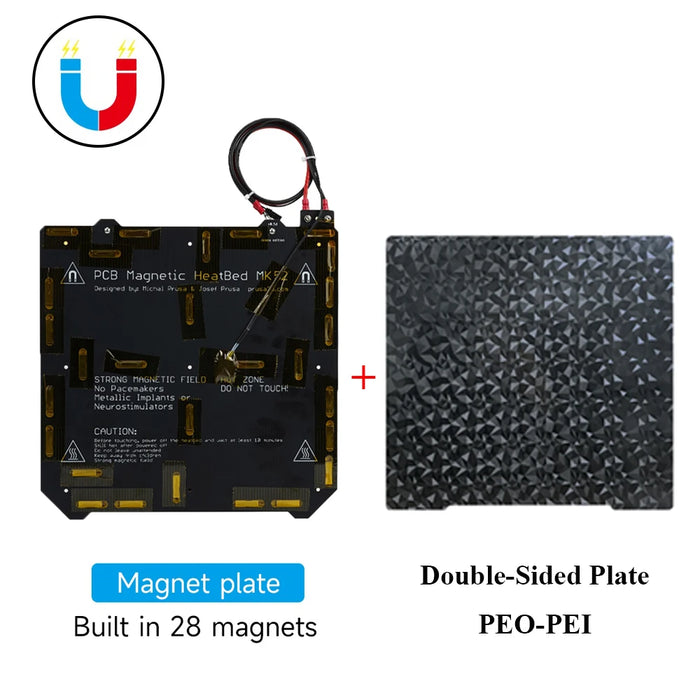3D Printer PCB Heated Bed 24V 220W For Prusa i3 MK3S MK52 Hot Bed Plate-3D Printer Accessories-Kingroon 3D