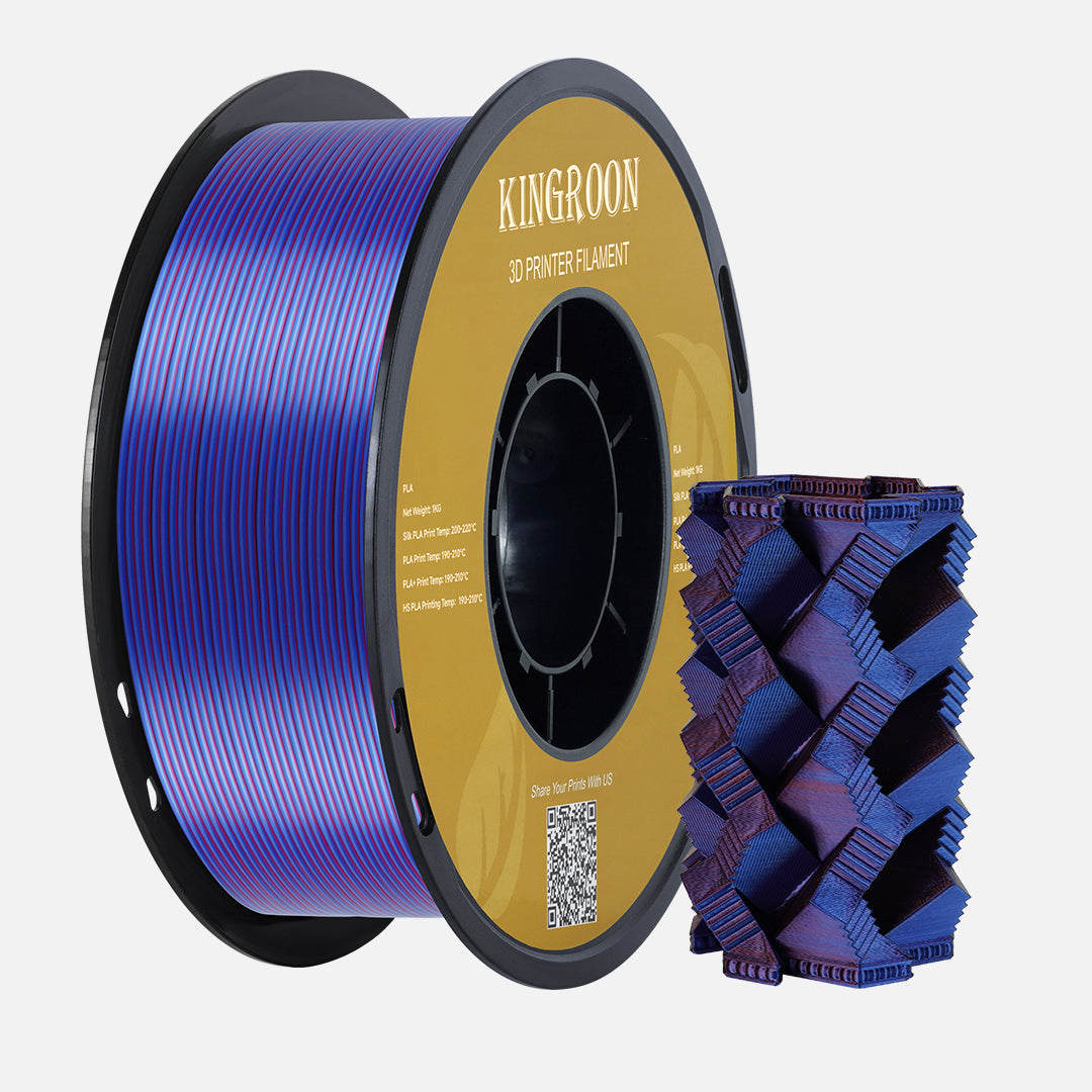 KINGROON Silk Multicolor PLA-3D Print Material-Kingroon 3D