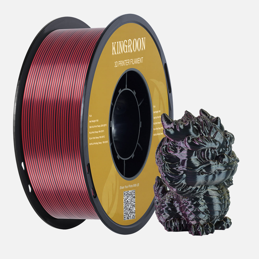 KINGROON Silk Multicolor PLA-3D Print Material-Kingroon 3D