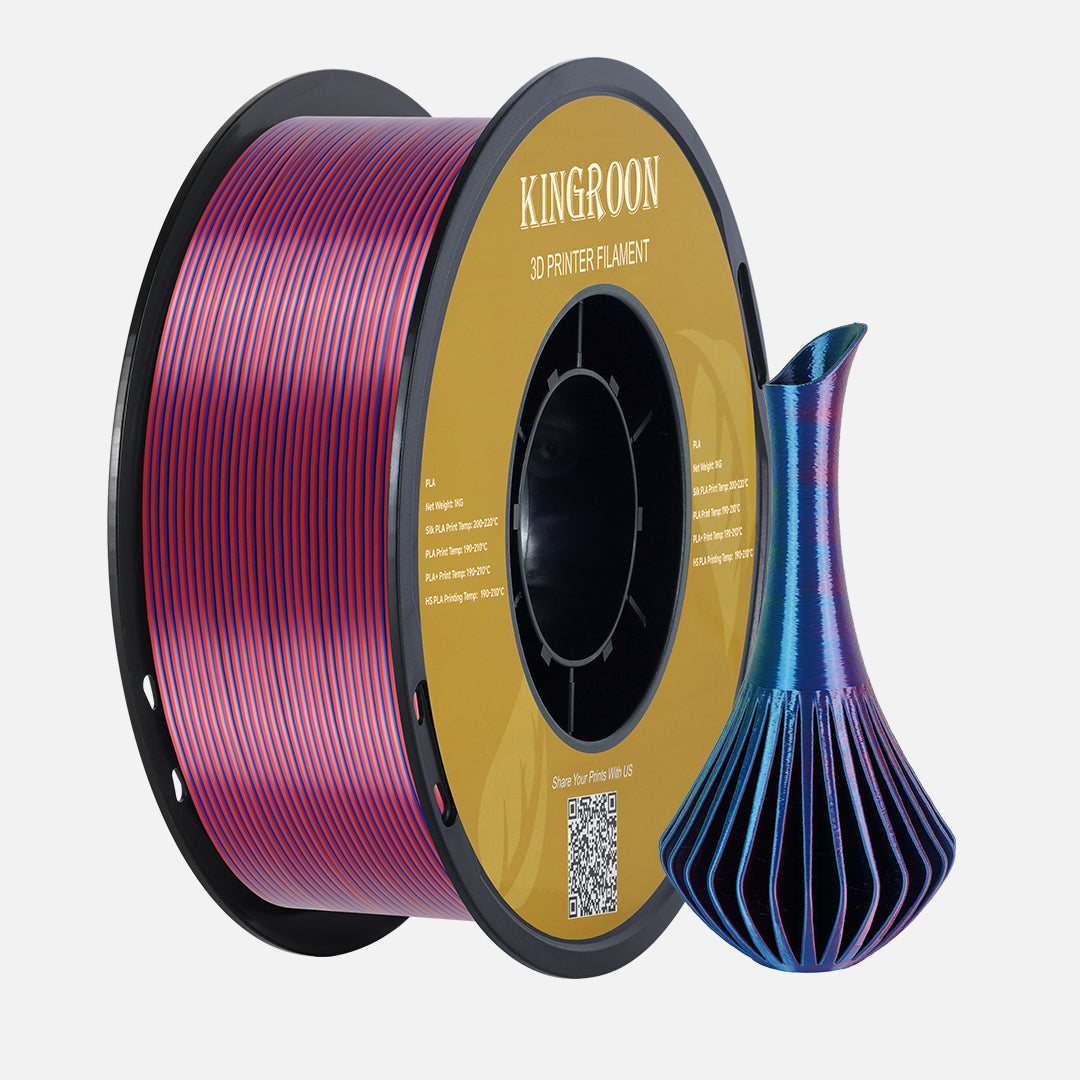 KINGROON Silk Multicolor PLA-3D Print Material-Kingroon 3D
