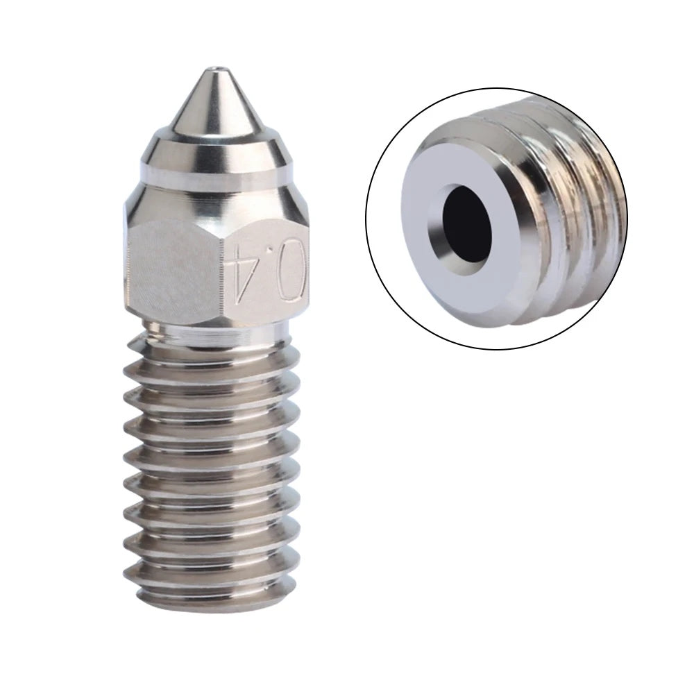 CHT Nozzle Copper Clone Nozzle Brass Hardened Stainless Steel 0.4/0.6/