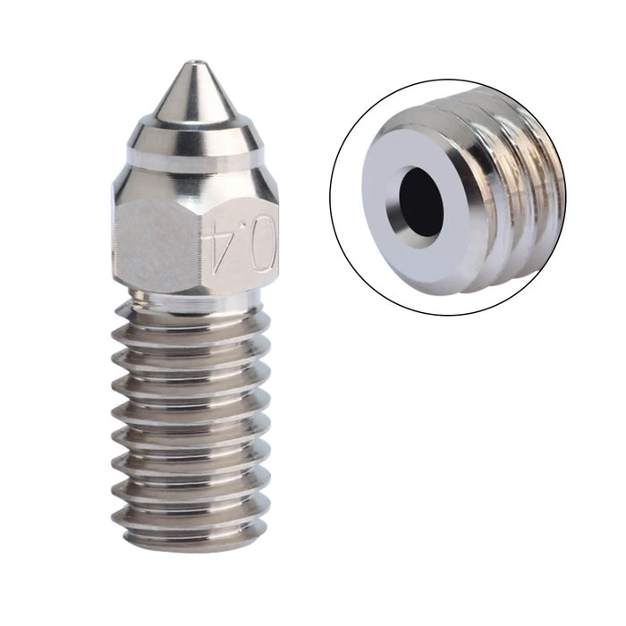 CHT Nozzle Copper Clone Nozzle Brass Hardened Stainless Steel 0.4/0.6/0.8/1.0mm Nozzles For Elegoo Neptune 4 3D Printer Parts-3D Printer Accessories-Kingroon 3D