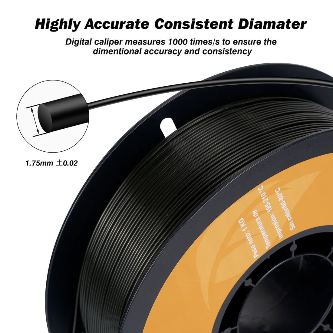 Frontal-view-of-PA+CF-Carbon-Fiber-Nylon-3D-Filament