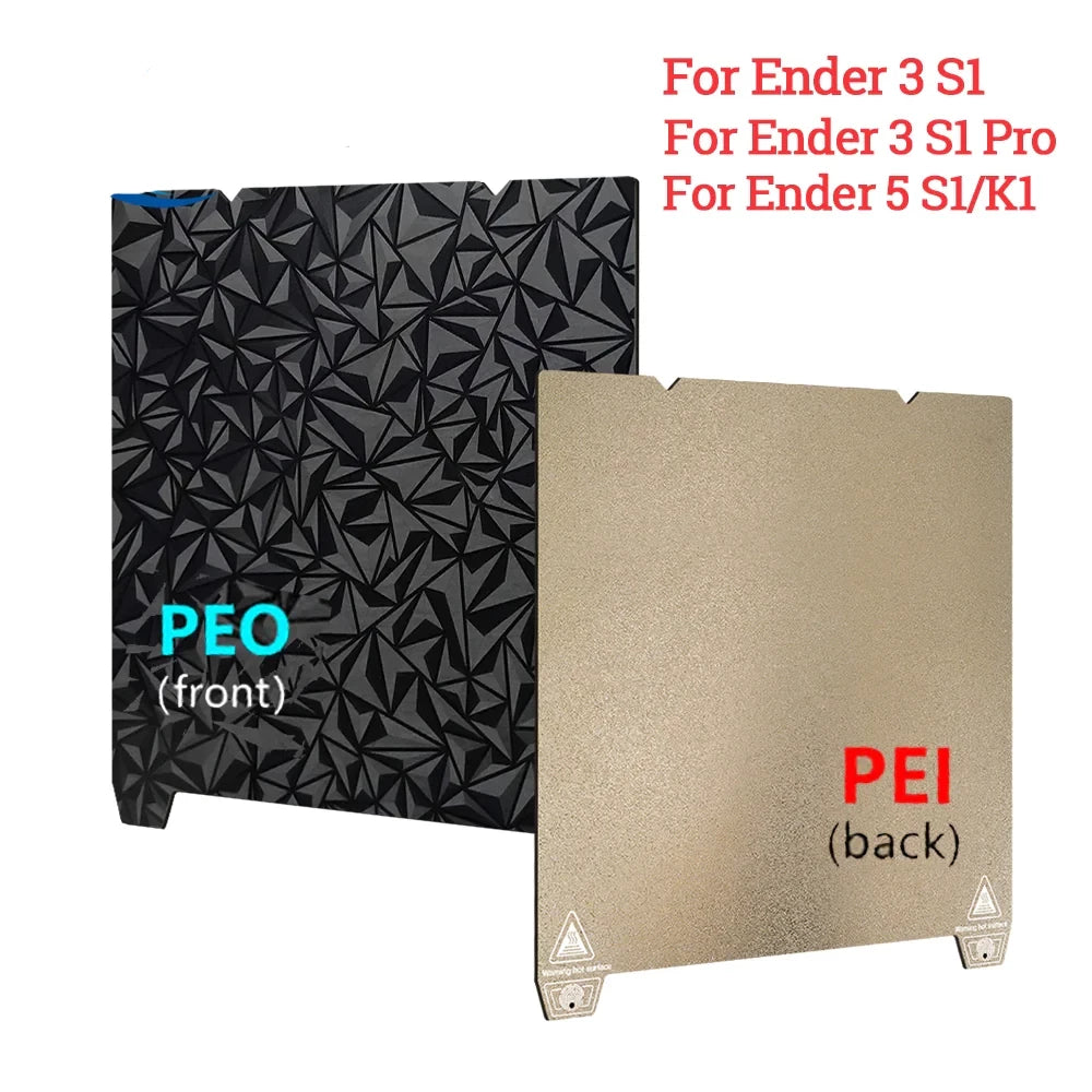 Magnetic K1 Build Plate PEO PET Carbon Fiber PEY Spring Steel Sheet For  Creality K1 Double Sided H1H Sheet pei for Ender 3 CR20 - AliExpress